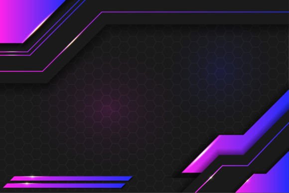 Abstract Futuristic Gaming Background: Your Portal to Offline Streaming