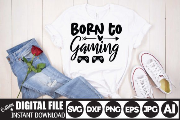 Born to Gaming SVG Cut File: Evaluating a Crafting Resource