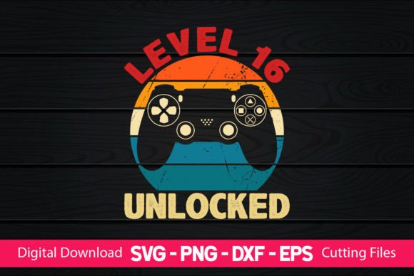 Celebrate the Milestone with Level 16 Unlocked Gaming Birthday