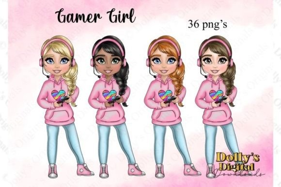 Evaluating the Gamer Girl in Pink Character Bundle