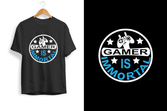Gaming T-shirt Design 33: Modern Gamer Style