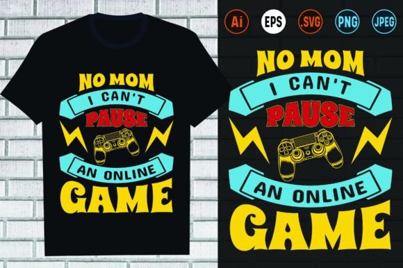 Gaming T-Shirt Design Vector Graphic Files Explained