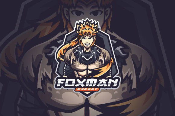 The Fox Man Esport Logo: Scalable Branding for Modern Gaming Teams